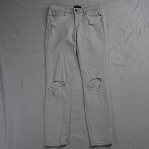 Abercrombie &‎ Fitch 0 / 25 Harper Super Skinny Light Destroyed Womens Jeans